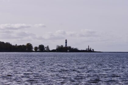 Photo soviet rocket island gorodomlya