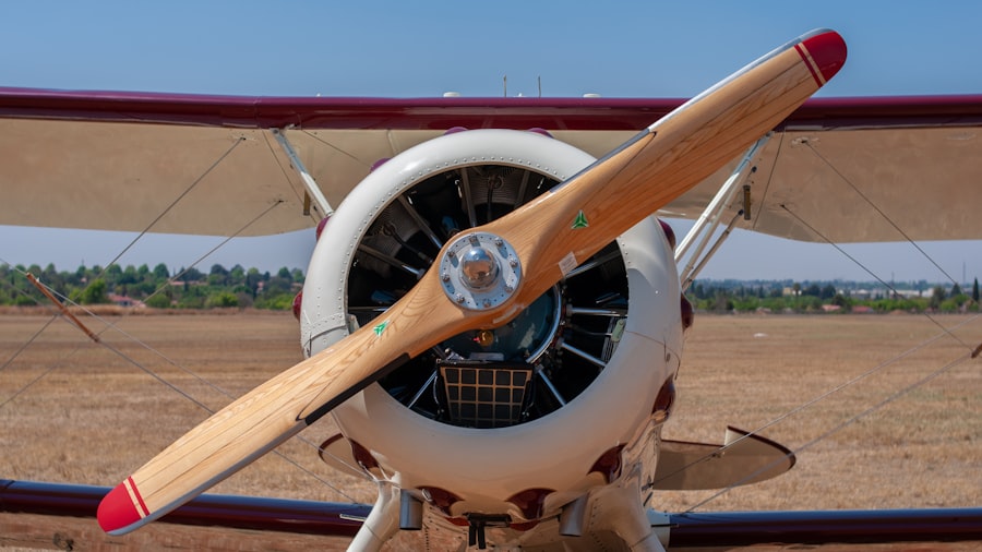 Photo skewed propeller blades