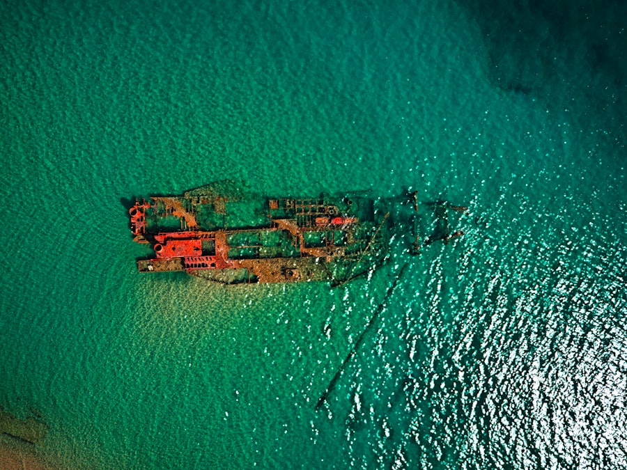 submarine wreck location