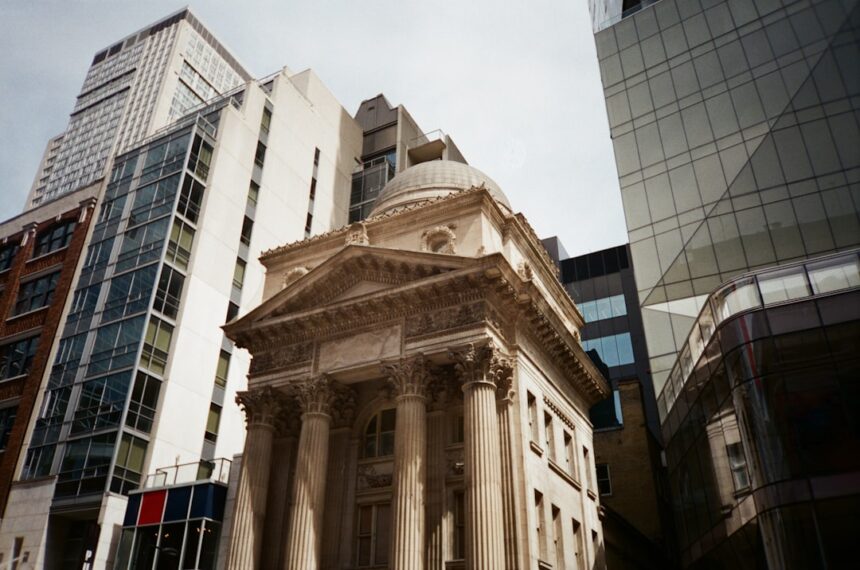 Photo British financial architecture