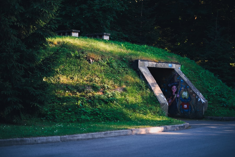 Photo camp century tunnels