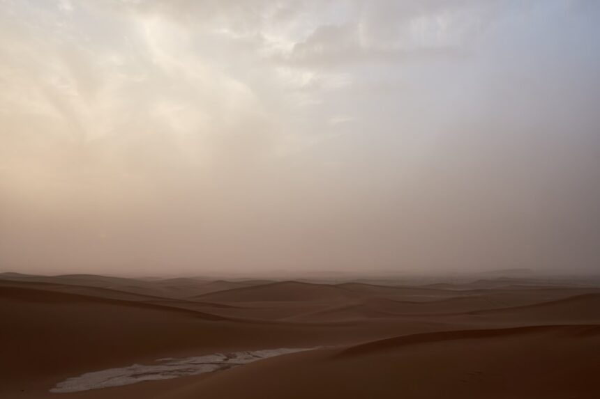 Photo haboob sandstorm