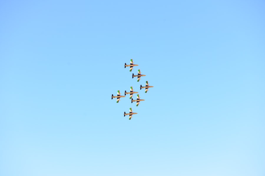 drone formation flying