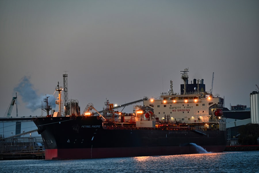 Photo oil tankers
