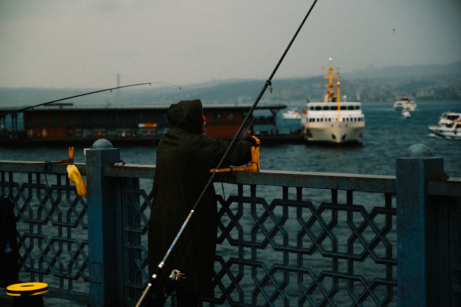 Photo fishermen shooting