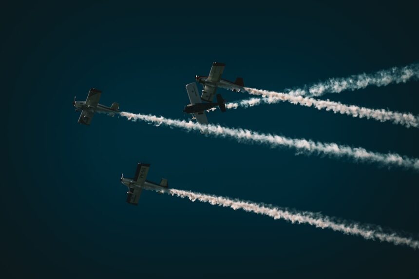 Photo air combat training