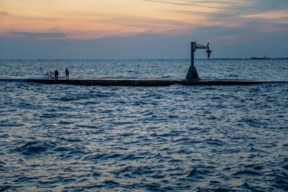 Photo submarine communication systems