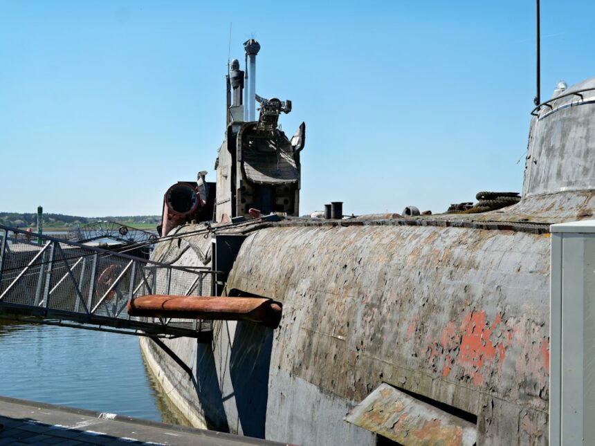 Photo submarine K-129 recovery