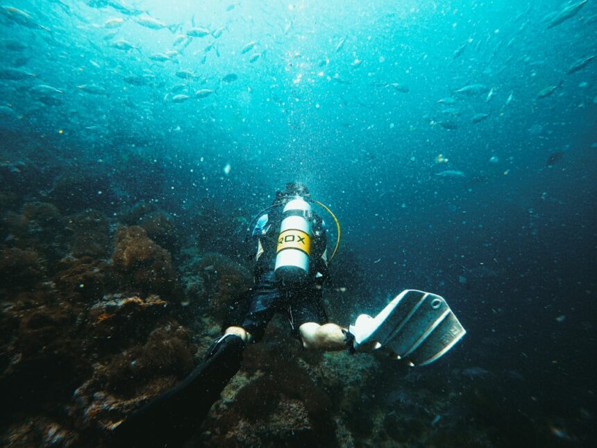 Photo saturation diving