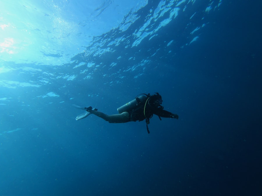 Photo saturation diving