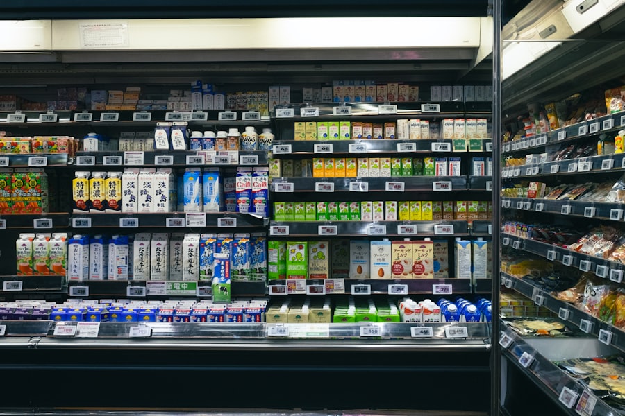 Photo grocery store culture shock