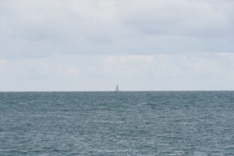 Photo seabed beacon triangulation
