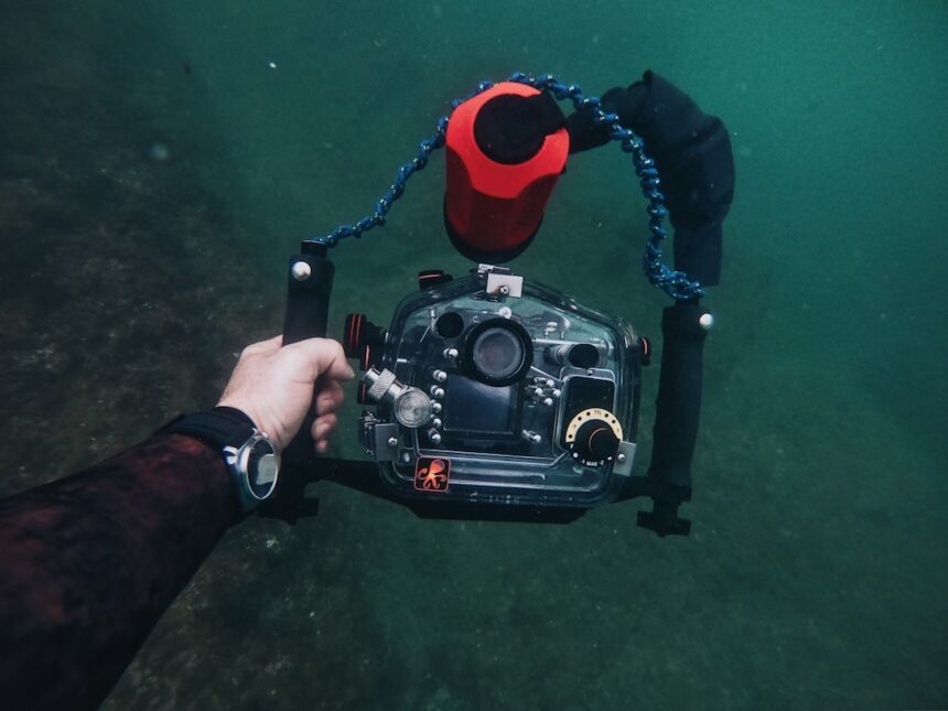 Photo Underwater robotics