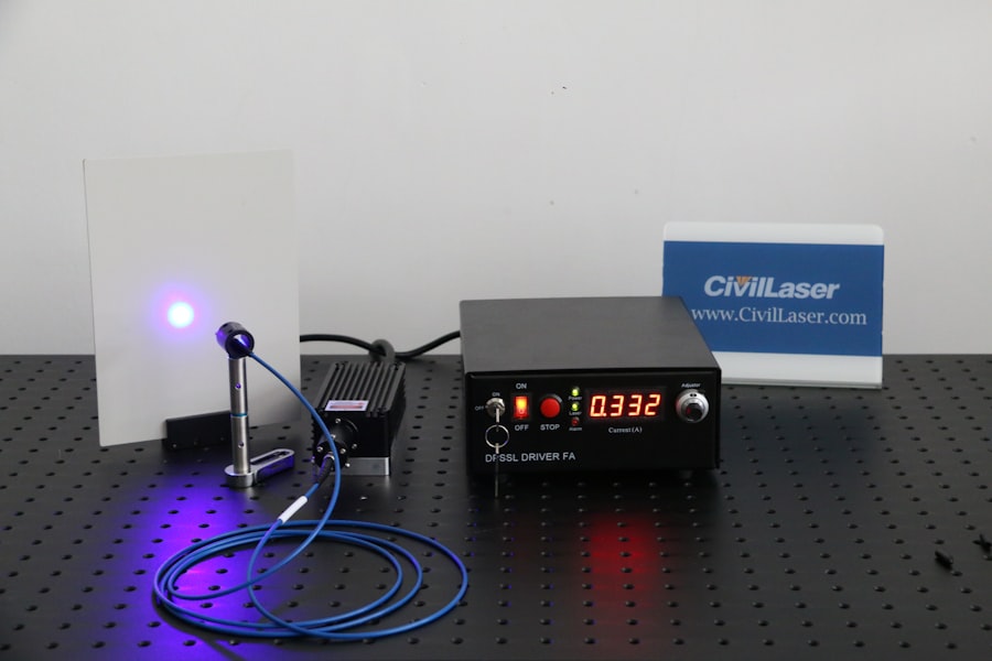 Photo spectrometer assay