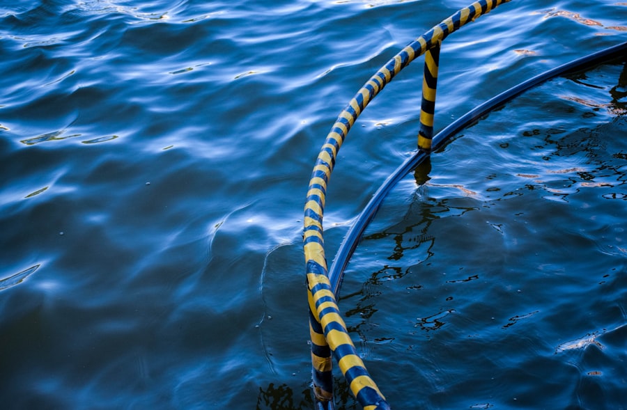 Photo underwater spy cable tapping