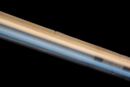 Photo copper cable tap