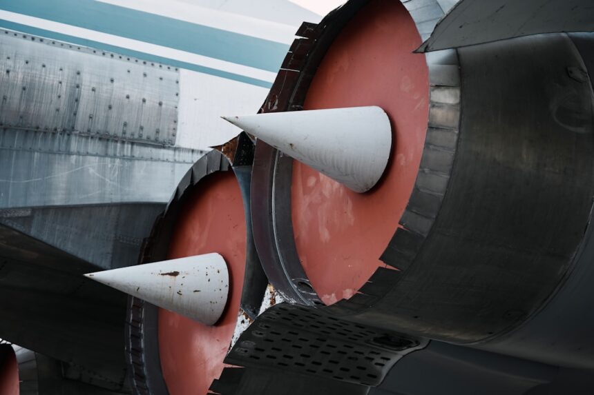 Photo submarine propeller