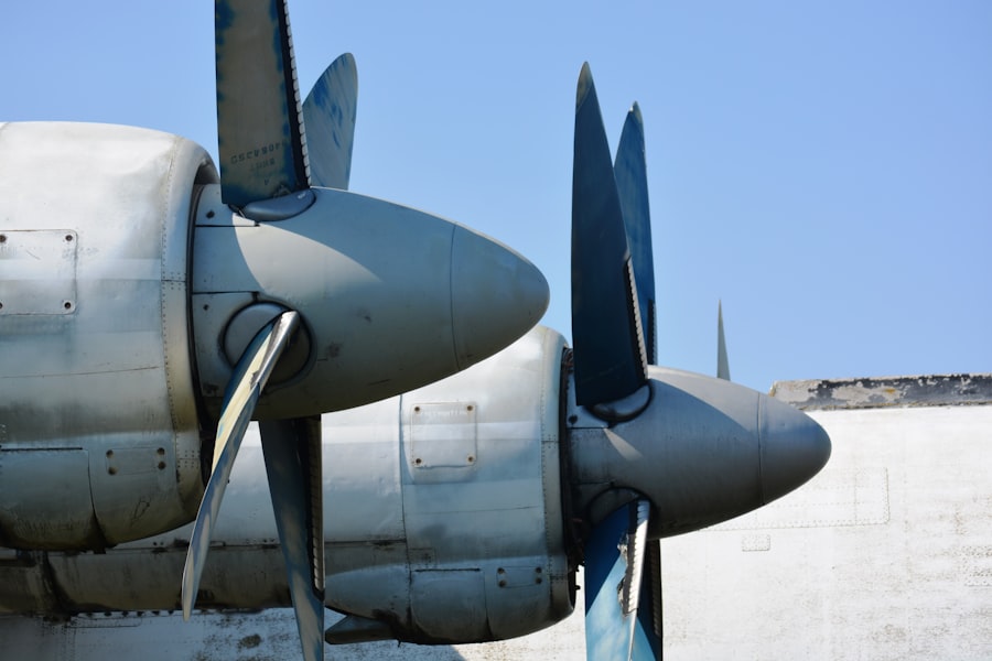 Photo submarine propeller