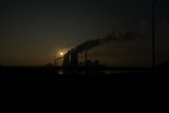 Photo industrializing silence
