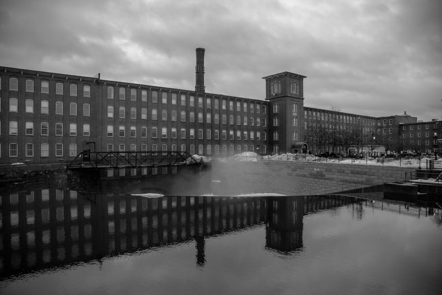 Photo industrializing silence
