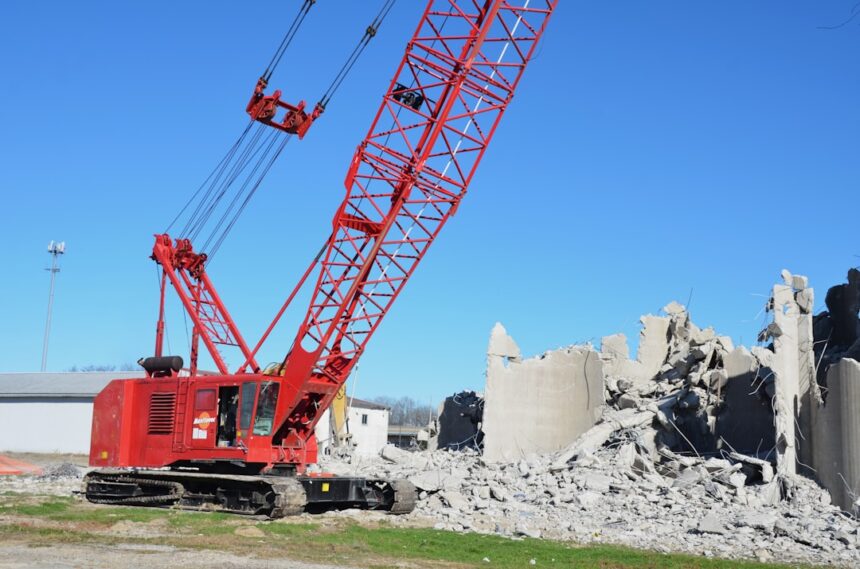 Photo infrastructure destruction