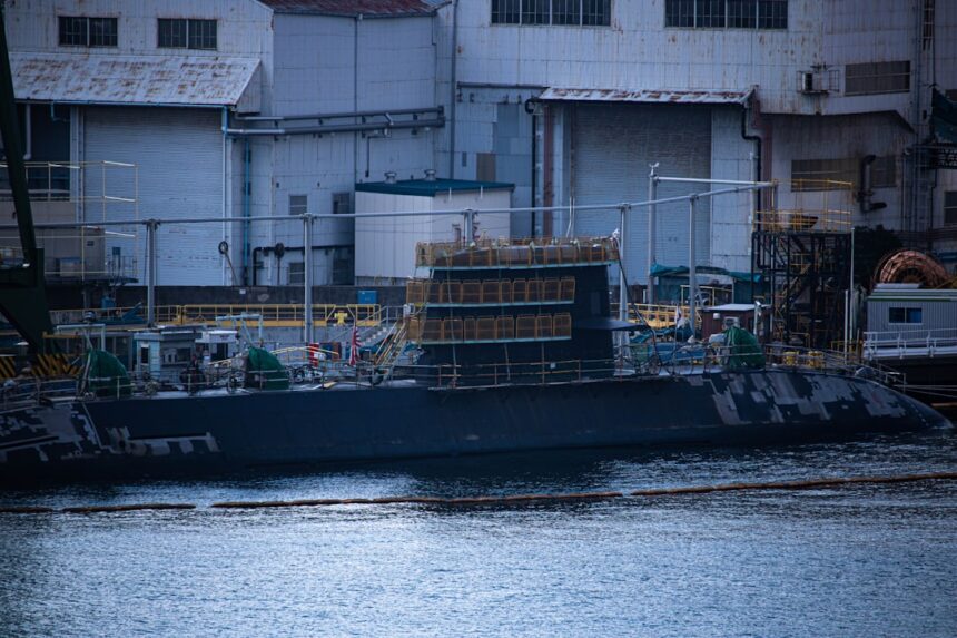 Photo nuclear powered submarine