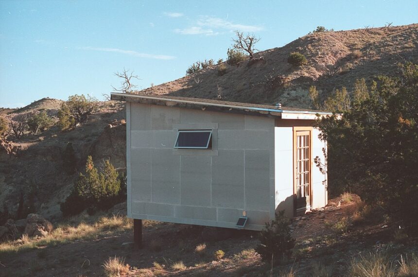 Photo microwave relay intercept shacks