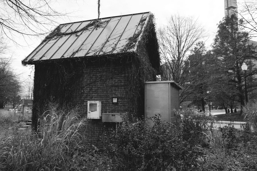 Photo microwave relay intercept shacks
