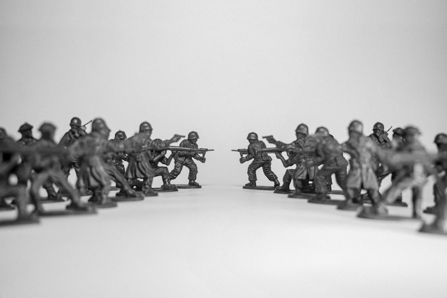 Photo set design military strategy