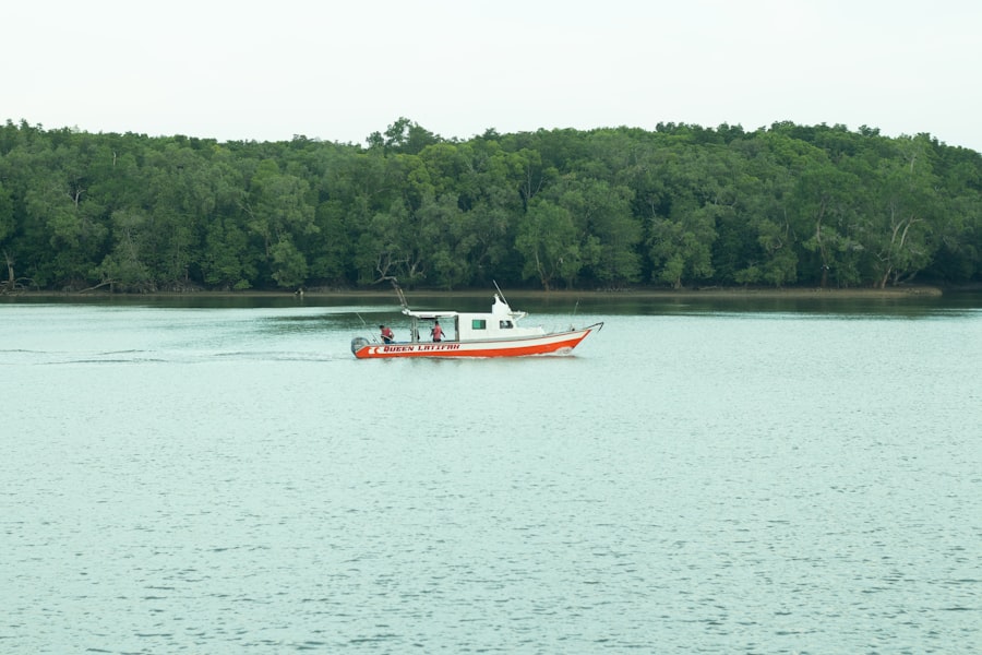 Photo hydrographic survey vessel