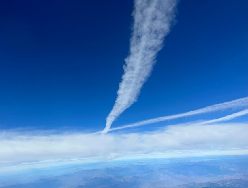 Photo cloud exhaust satellite tasking API spikes