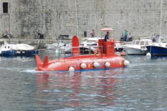 Photo Trident submarine security