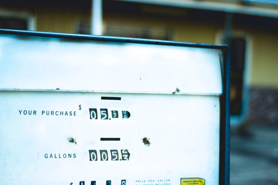 Photo gas price inflation