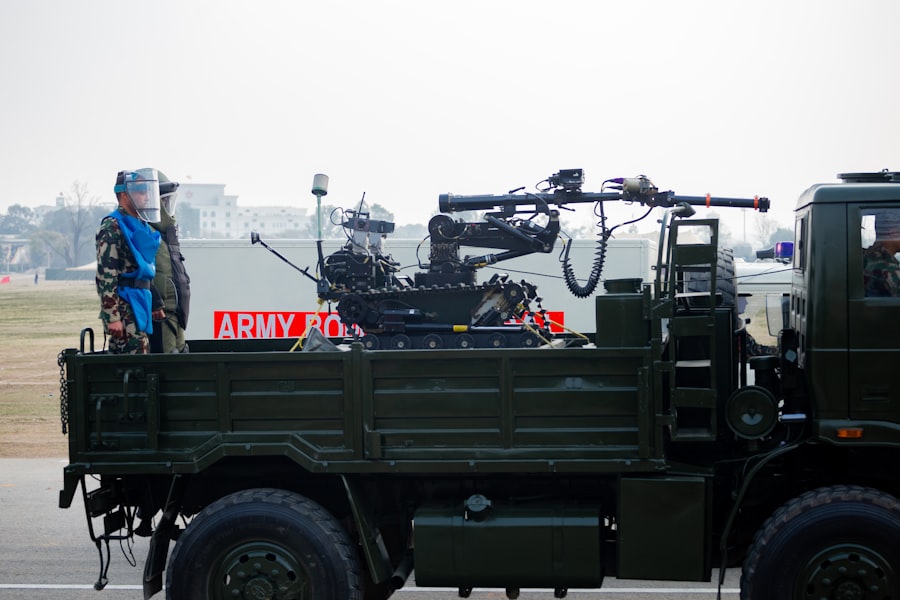 Photo electronic warfare