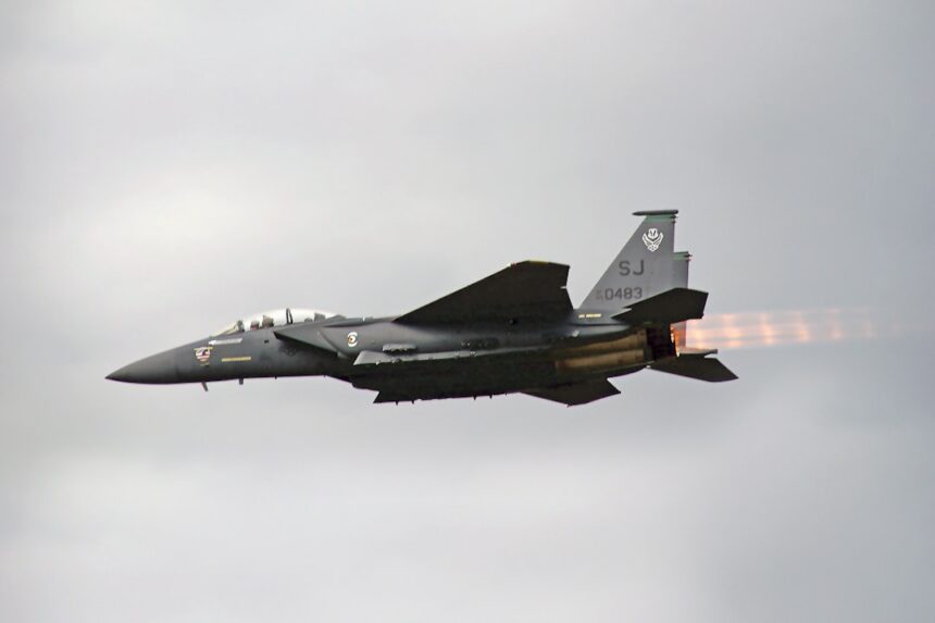 Photo F-15E Strike Eagle crash