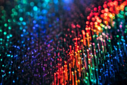 Photo fiber optic sabotage