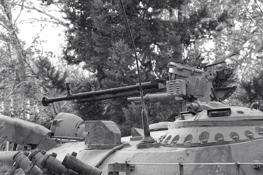 machine guns
