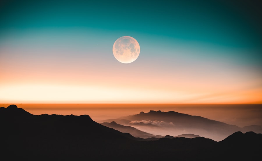 psychic Moon experiment
