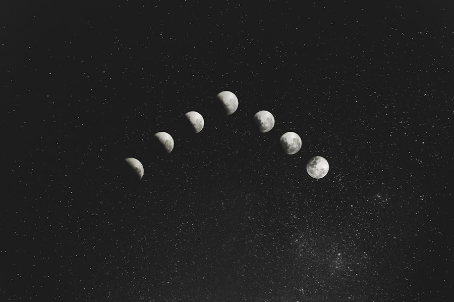 Photo psychic Moon experiment