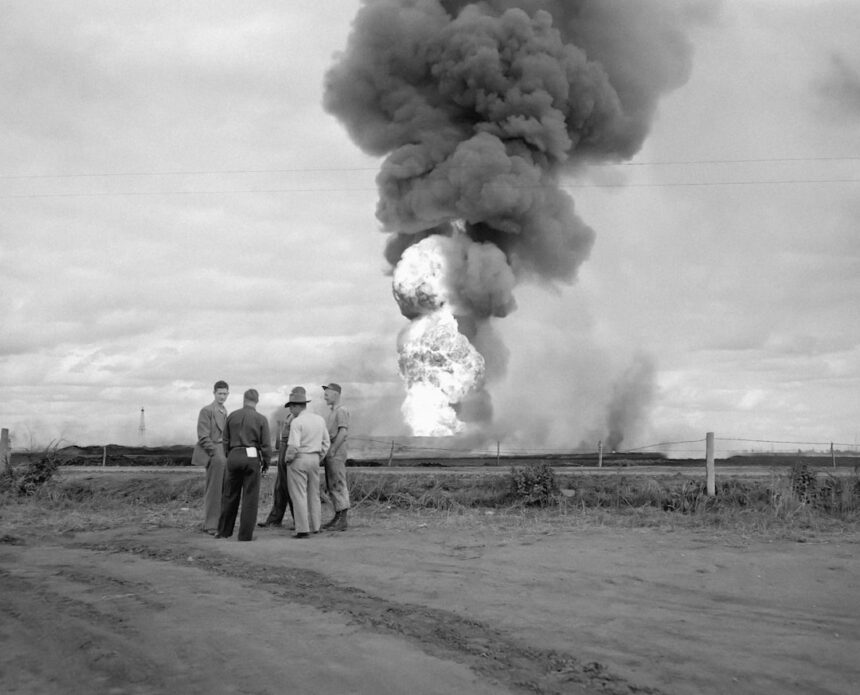 Photo missile fuel leak disaster