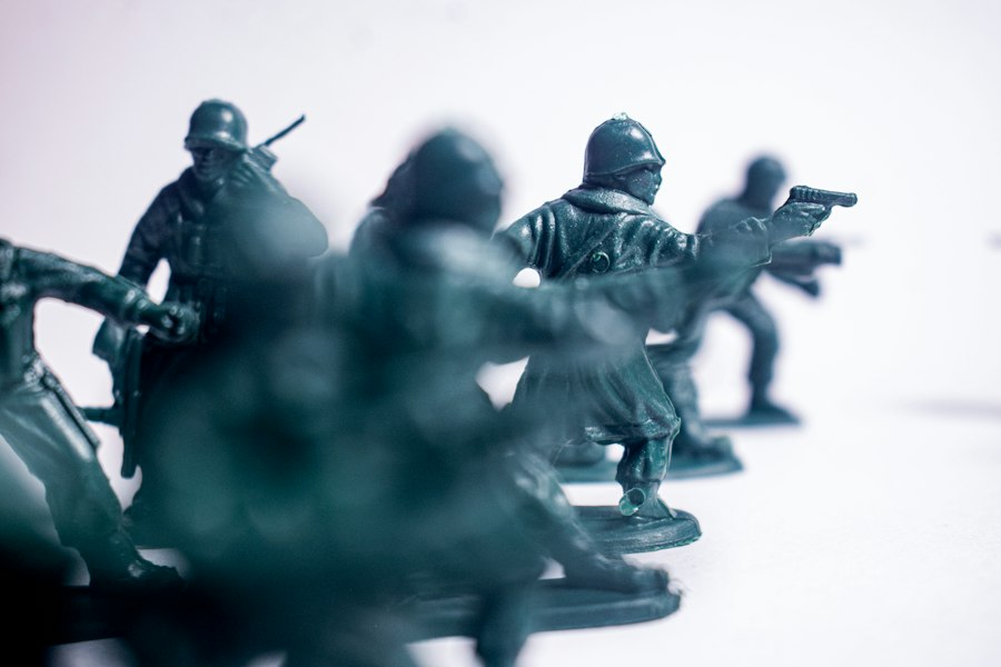Photo inflatable army