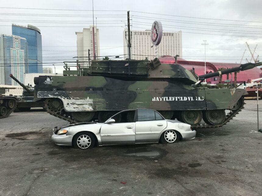 Photo inflatable tanks