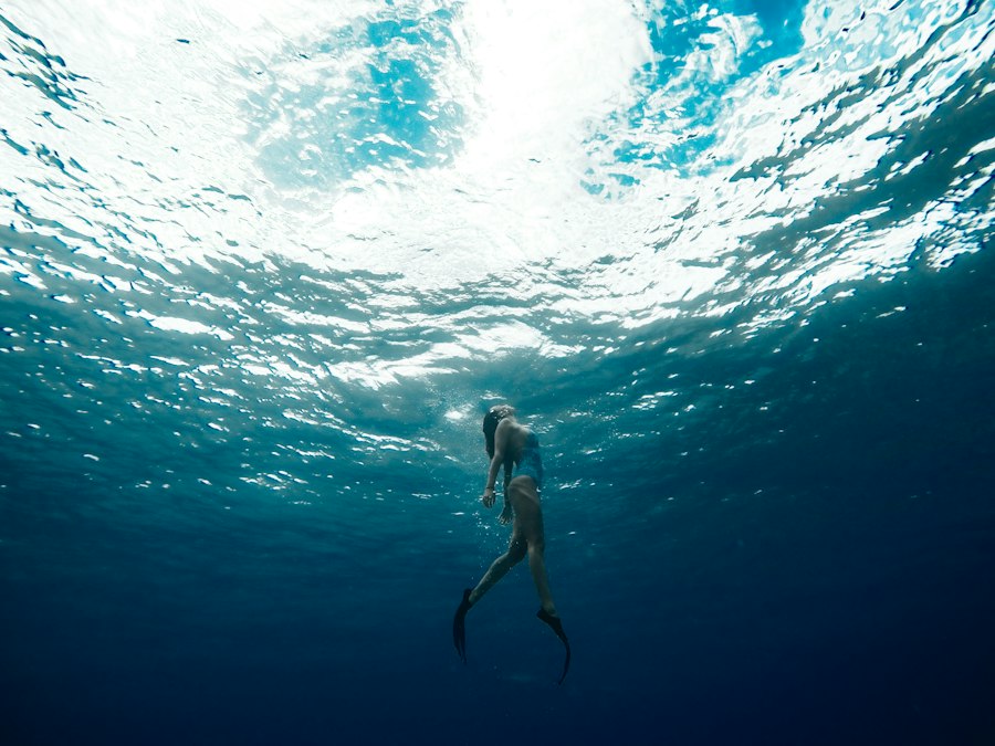 Photo underwater speed record