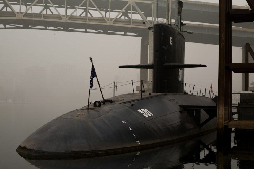 Photo submarine K-162