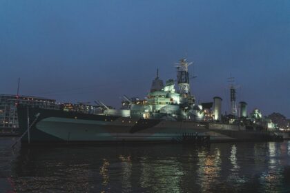 Photo Soviet Caspian Flotilla military ships