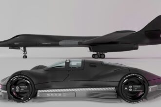 Photo ground effect aerodynamics car plane