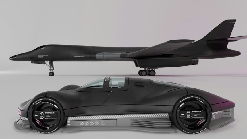 Photo ground effect aerodynamics car plane