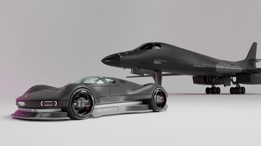 Photo ground effect aerodynamics car plane