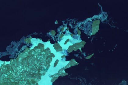 Photo Alaskan Archipelago Conjugate Points Map