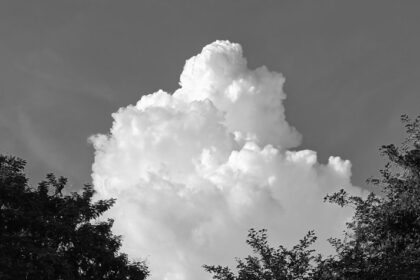 Photo high altitude explosion scientific hypothesis